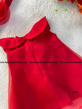 Load image into Gallery viewer, BT744 Cherish Red: Elegant Party Dress for Little Angels