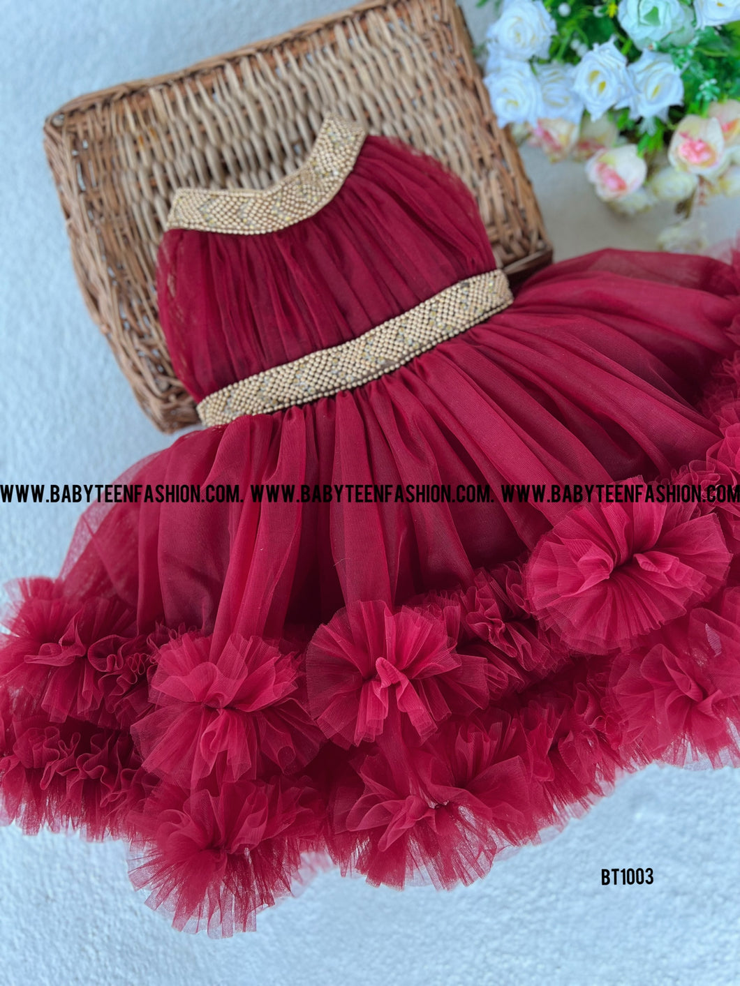 BT1003 Ruby Celebration Dress