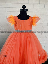 Load image into Gallery viewer, BT1281 Sunkissed Coral Celebration Gown - Where Joy Meets Style