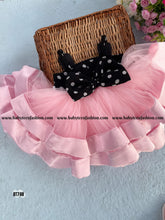 Load image into Gallery viewer, BT748 Polka-Dot Delight Party Frock for Little Stars
