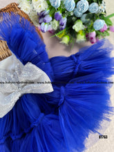 Load image into Gallery viewer, BT763 Royal Blue Sparkle Dress: Your Little Star&#39;s Dream Outfit

