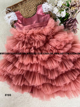 Load image into Gallery viewer, BT1010 Blushing Rose Gala Gown - A Cascade of Elegance