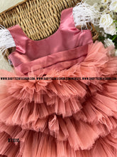 Load image into Gallery viewer, BT1010 Blushing Rose Gala Gown - A Cascade of Elegance