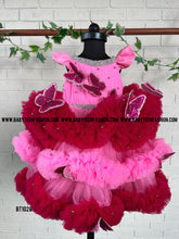 Load image into Gallery viewer, BT1028 Sparkling Pink Butterfly Gown – Let Imagination Take Flight
