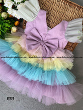 Load image into Gallery viewer, BT774 Pastel Parade Charm: Whimsical Dress for Petite Fashionistas