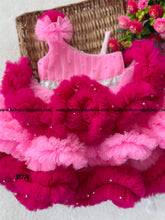 Load image into Gallery viewer, BT776 Pink Blossom Party Frock