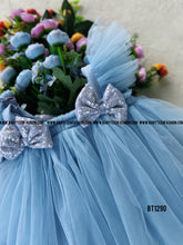 Load image into Gallery viewer, BT1290 Sky Blue Sparkle Dress
