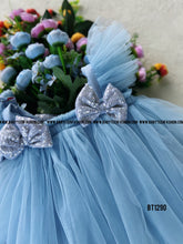 Load image into Gallery viewer, BT1290 Sky Blue Sparkle Dress