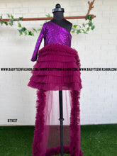 Load image into Gallery viewer, BT1037 Regal Magenta Gown