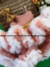 Load image into Gallery viewer, BT1040 Peach Blossom Sequin Dress - Twinkle and Twirl