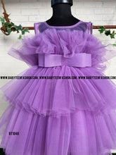 Load image into Gallery viewer, BT1048 Lavender Dream - Elegant Party Frock for Little Ones
