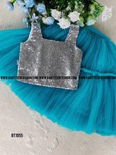 Load image into Gallery viewer, BT1055 Ocean Sparkle Party Dress