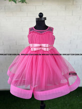 Load image into Gallery viewer, BT1259 Pink Princess: A Fairytale Frolic Dress for Your Little Joy