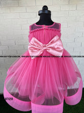 Load image into Gallery viewer, BT1259 Pink Princess: A Fairytale Frolic Dress for Your Little Joy