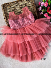 Load image into Gallery viewer, BT1071 Coral Blossom Festive Frock