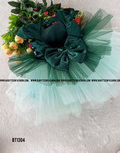 Load image into Gallery viewer, BT1304 Enchanted Emerald Party Frock