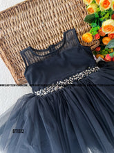 Load image into Gallery viewer, BT1312 Midnight Charm Frock – Elegance in Every Twirl