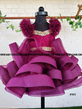 Load image into Gallery viewer, BT1072 Magical Maroon Enchantment Dress - Make Every Twirl Count