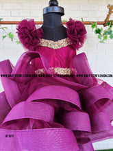 Load image into Gallery viewer, BT1072 Magical Maroon Enchantment Dress - Make Every Twirl Count