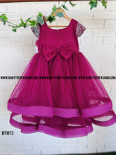 Load image into Gallery viewer, BT1073 Fuchsia Fantasy Party Dress - Blossoms of Joy