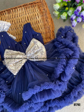 Load image into Gallery viewer, BT793 Midnight Sparkle Dress – Twinkle in the Twilight!