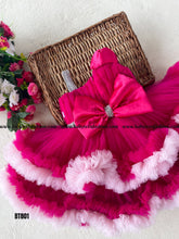 Load image into Gallery viewer, BT801 Crimson Charm: Vibrant Party Dress with Dazzling Accents