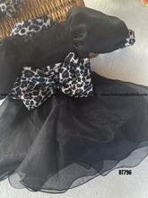 Load image into Gallery viewer, BT796 Chic Charcoal Frolic Dress - Modern Elegance for Mini Trendsetters