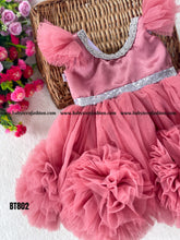 Load image into Gallery viewer, BT802 Rose Mauve Sparkle - Baby&#39;s Enchanted Evening Dress
