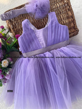 Load image into Gallery viewer, BT810 Lavender Dream Dress - A Whisk of Purple Perfection!