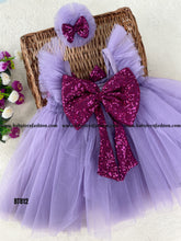 Load image into Gallery viewer, BT812 Sequins Bow Frock