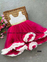 Load image into Gallery viewer, BT816 Royal Ribbon Festive Frock – Embrace the Elegance!