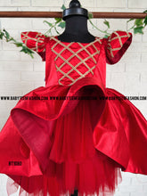 Load image into Gallery viewer, BT1080 Crimson Jewel Party Dress - Where Elegance Meets Enchantment!