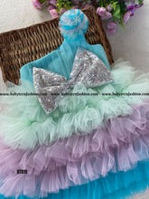 Load image into Gallery viewer, BT819 Ocean Theme Birthday Party wear Frock