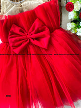 Load image into Gallery viewer, BT723 Ruby Rapture Festive Frock – A Celebration in Red