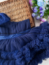 Load image into Gallery viewer, BT724 Navy Nightfall Evening Elegance Collection