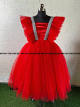 Load image into Gallery viewer, BT1370 Crimson Charm: Mom & Tot Glitter Gala Duo