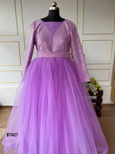 Load image into Gallery viewer, BT1427 Glittering Lilac Duo - Sparkling Mother &amp; Child Elegance
