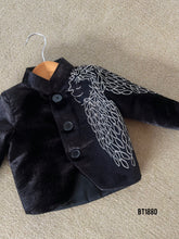 Load image into Gallery viewer, BT1880 Elegant Angelic Embroidered Velvet Ensemble for Boys
