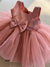 Load image into Gallery viewer, BT1697 Blush Sequin Charm Frock - Little One’s Dazzle Delight!
