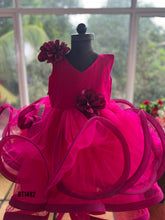 Load image into Gallery viewer, BT1482 Flower Bouncy Frock for Baby Girls
