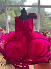 Load image into Gallery viewer, BT1482 Flower Bouncy Frock for Baby Girls
