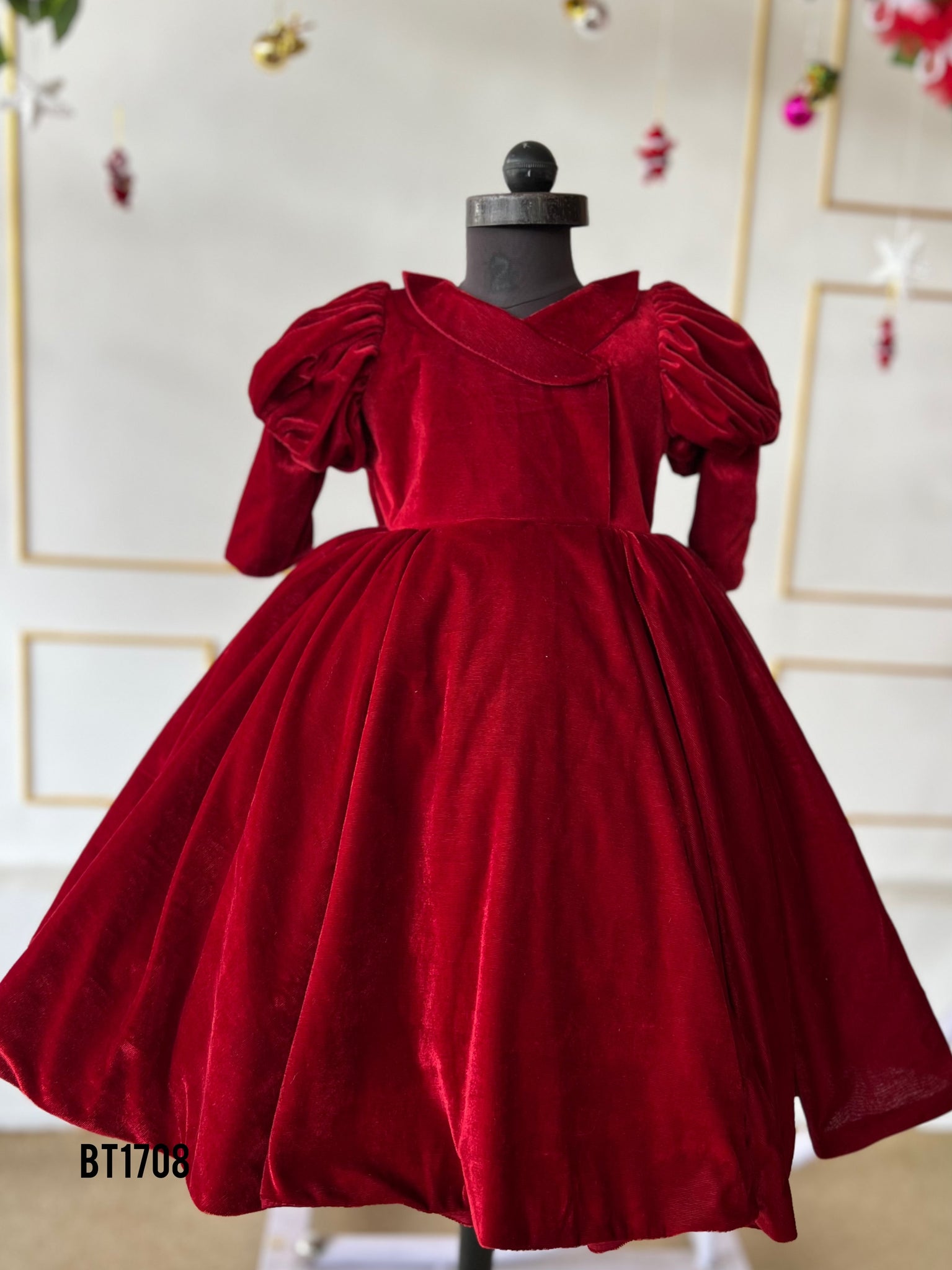 joy dress red velvet White Pleated Dress | Joy - Red Velvet