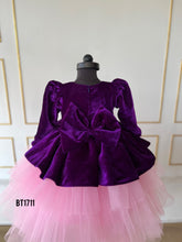 Load image into Gallery viewer, BT1711 Plum Princess Winter Gala Dress
