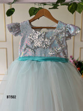 Load image into Gallery viewer, BT1502 Mermaid Sequence Bling Frock
