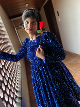 Load image into Gallery viewer, BT1716 Bling Party Wear Frock For Baby Girls
