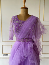 Load image into Gallery viewer, BT1717 Lavender Dream Dress - Majestic Mother &amp; Babe Ensemble
