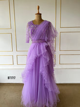 Load image into Gallery viewer, BT1717 Lavender Dream Dress - Majestic Mother &amp; Babe Ensemble
