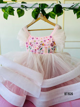 Load image into Gallery viewer, BT1526 Hand Embroidered Pastel Crinoline Birthday Gown
