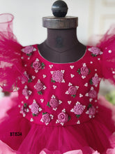 Load image into Gallery viewer, BT1534 Blossoming Beauty: Enchanted Rose Gala Gown

