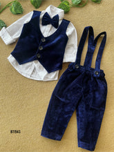 Load image into Gallery viewer, BT1543  Waist Coat Pants Set With Suspenders
